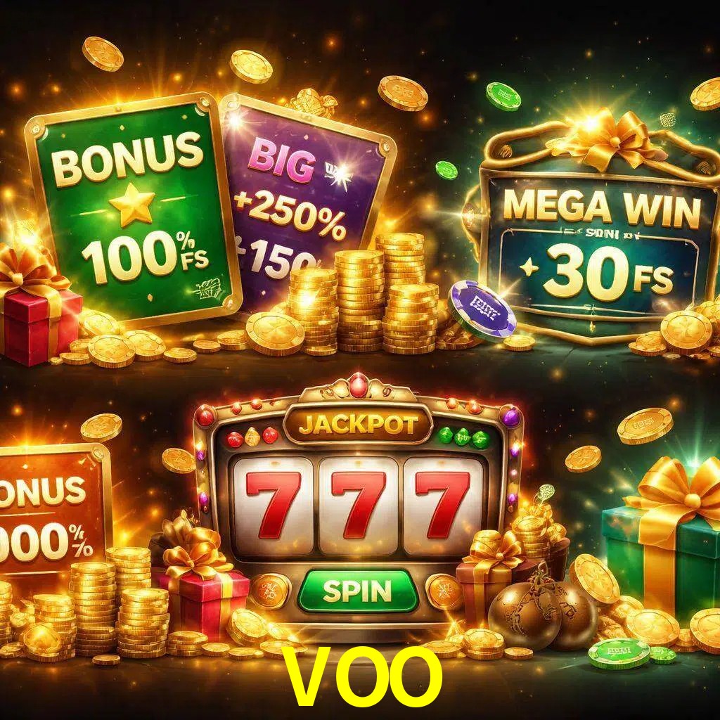Tipos de bonos VOO incluyendo recompensas de bienvenida y promociones continuas